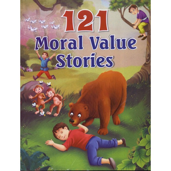 Moral Value Stories - 121 Stories In 1 Book - Story Book